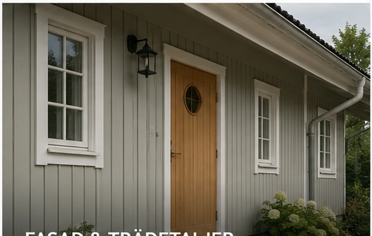 Fasad och trädetaljer från Dsson Bygg AB