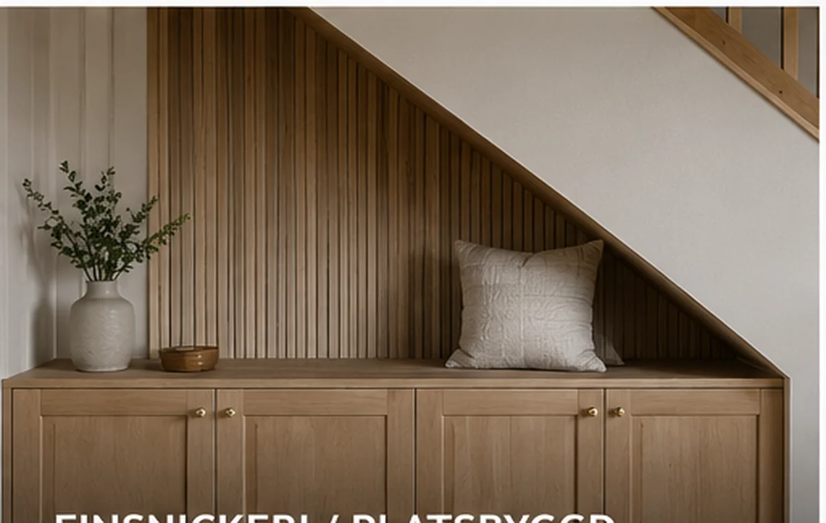 Finsnickeri / platsbyggt